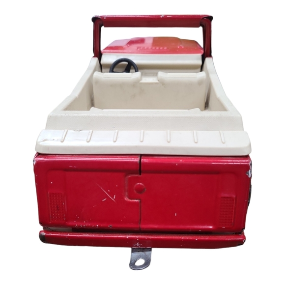 Vintage TONKA RED METAL JEEPSTER 1970's - Picture 11 of 11